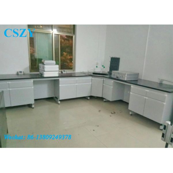 C- Frame Structure Chemical Lab Furniture Workstation For Experiment / Research