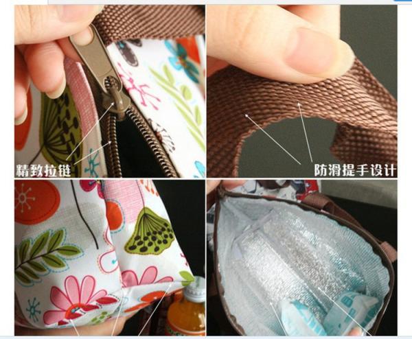 Outdoor Fitness Wholesale Portable insulated food delivery cooler lunch bag