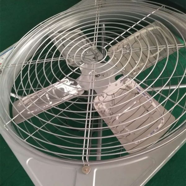 Cow Farm Equipment 380V 50HZ Cow Barn Fans IP55  with 430 Stainless Steel Blades