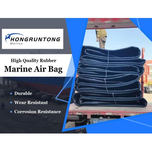 Inflatable Ship Launching Bag Durable Layers High Load Capacity Stable Roll