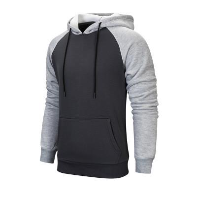 Fashion 100% Cotton Block Mens Oversized Pullover Hoodie For Autumn Season