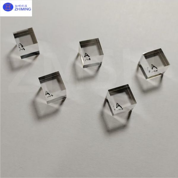 Lente óptica Sic 10x10x10mmt 4H-SEMI HPSI forma y tamaño personalizado 6SP espesor 10.05