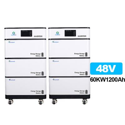 Inversor doméstico de bateria de lítio empilhada, bateria solar de integração com inversor