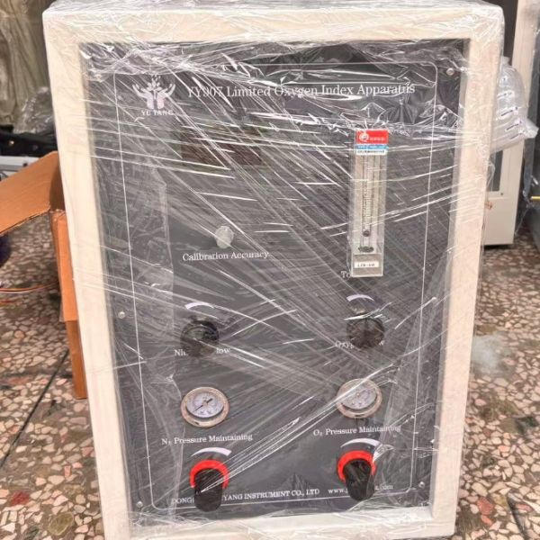 Digital ASTM D2863 Oxygen Index Tester with 0.1% Accuracy for Precise Limited Oxygen Index Measurement