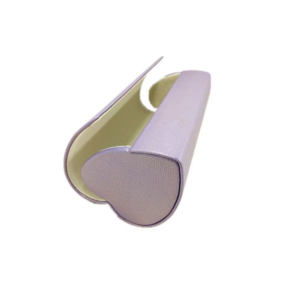 Heart Shape Fashinable Custom Sunglass Case Vintage PU / Metal For Girls