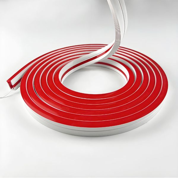 Tubo de neón de silicona con vista lateral 08*16mm Luces de tira LED rojas IP67 Impermeable Personalizado