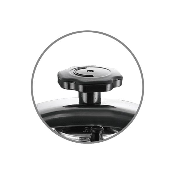 Kitchen Equipment Commercial Bakelite Handle Cooker 7 Litre Aluminum 24CM