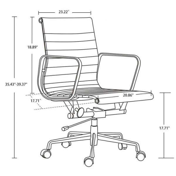 Black PU Leather W20.86