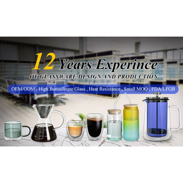 Handmade Double Walled Glass Coffee Cup High Borosilicate Coffee Tea Drinking Cup