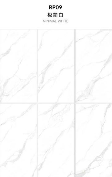 600x1200mm Carrara Blanco Mat Antiguo Muro de Cortinas Porcelana de azulejos para proyectos y hoteles