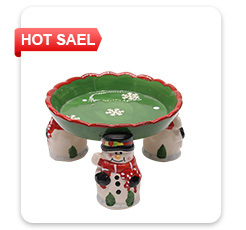 Durable Ceramic Cat Feeding Bowls , Cute Pet Bowl Multifunctional