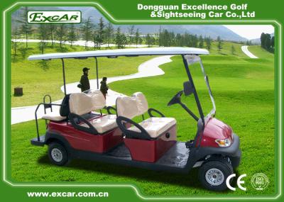 Carrinho com erros do golfe do controlador 275A do golfe 48V bonde vermelho com Seat garantia de 1 ano