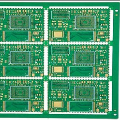 Green Oil High Density Interconnection Board FR-4 Flame Retardant Material
