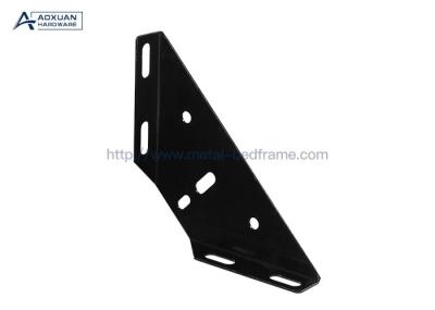 High Strength Bed Frame Connectors , 2mm Metal Triangle Corner Brace