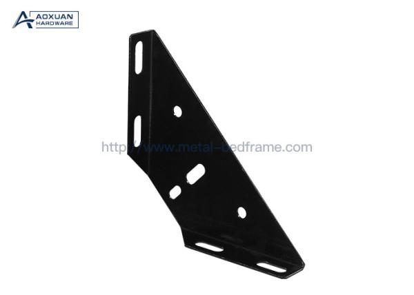 High Strength Bed Frame Connectors , 2mm Metal Triangle Corner Brace