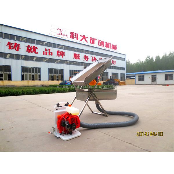 Portable Gold Dry Washer with PVC Tube Material and 220/380v Voltage for Efficient Alluvial Gold Washing