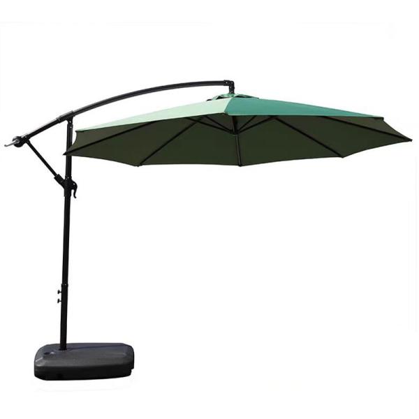 Parapluie extérieure populaire Uplion Parapluie de jardin à rayonnement solaire à chandelier fort en couleur personnalisée