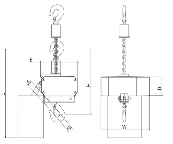 1 Ton 20m Stage Electric Hoist With Servo Drive Motor For Highly Precise Control