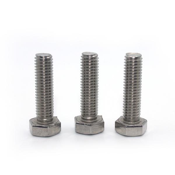 Ferramentas de aço inoxidável DIN 933 SS304 acabamento passivo ISO4017 DIN933 M3 M4 M5 M6 M8