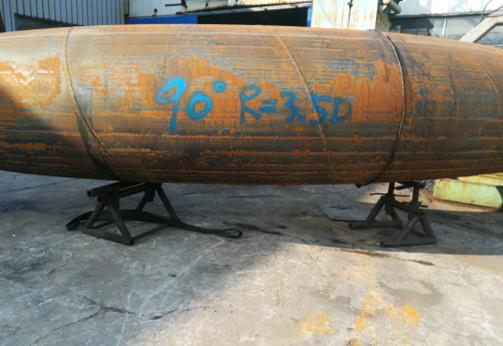 Seamless 90 Degree Elbow Bend , STD Carbon Steel Tube Bends