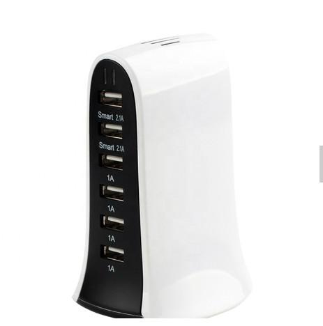 6 In 1 Desktop Charging Station 100-240V   High Temperature Resistance