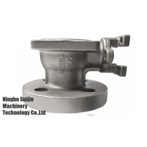 Stainless Steel Valve Investment Casting Part For Ball Valve Body ISO8062