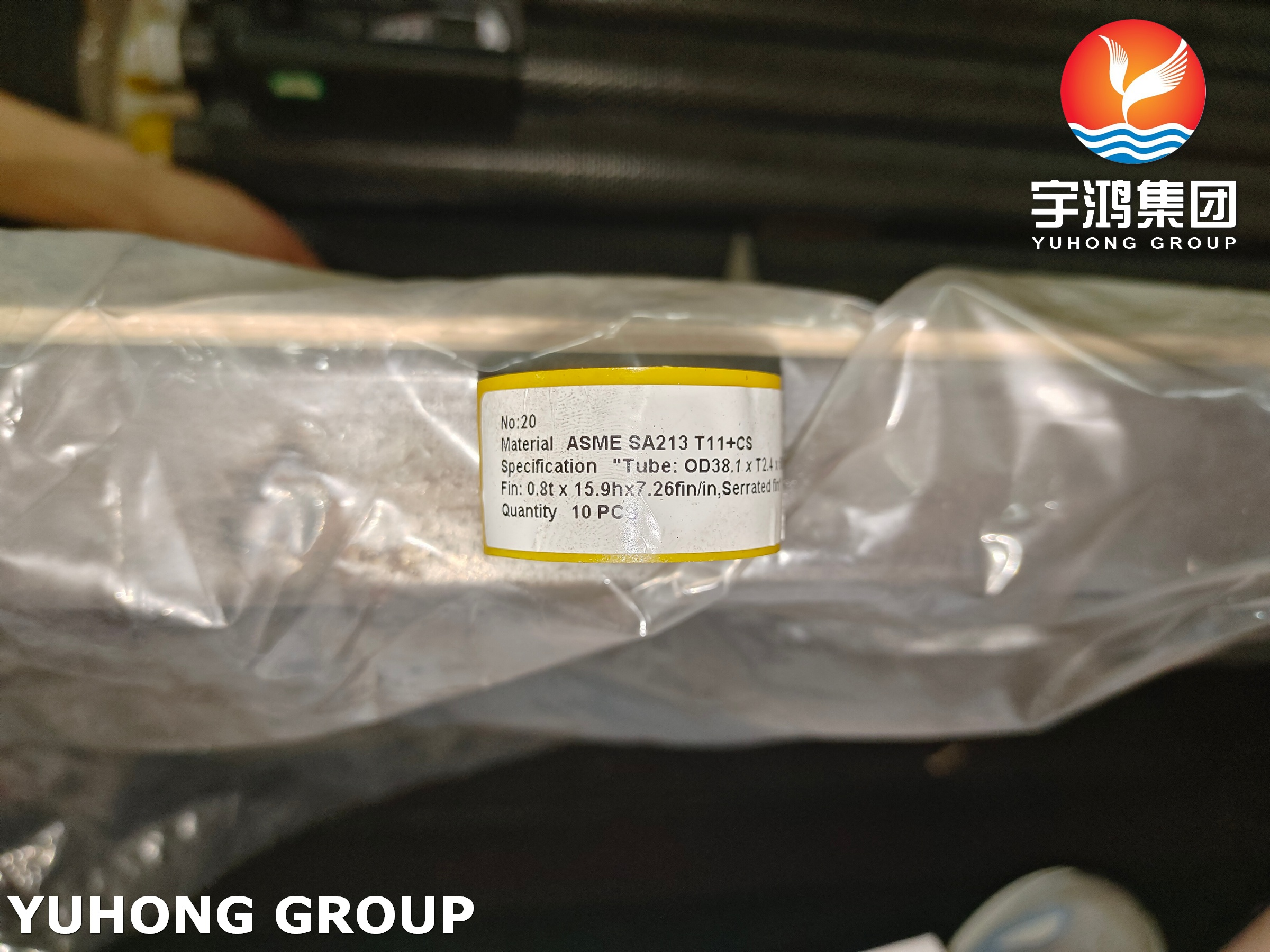 ASME SA213 T11 Serrated Finned Tube with Carbon Steel Fins For HRSGs Application
