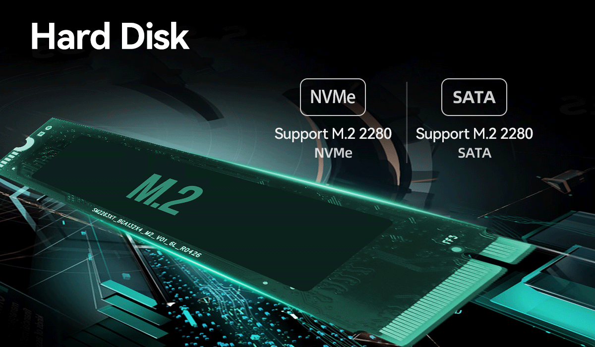 Intel Core Mini Gaming PC с дискретной графикой DDR4 64G и VEGA 4G