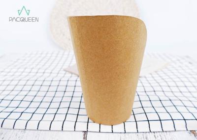 Recyclable Snack Takeaway Food Containers Kraft Chip Cup For Tortillas Eco - Friendly