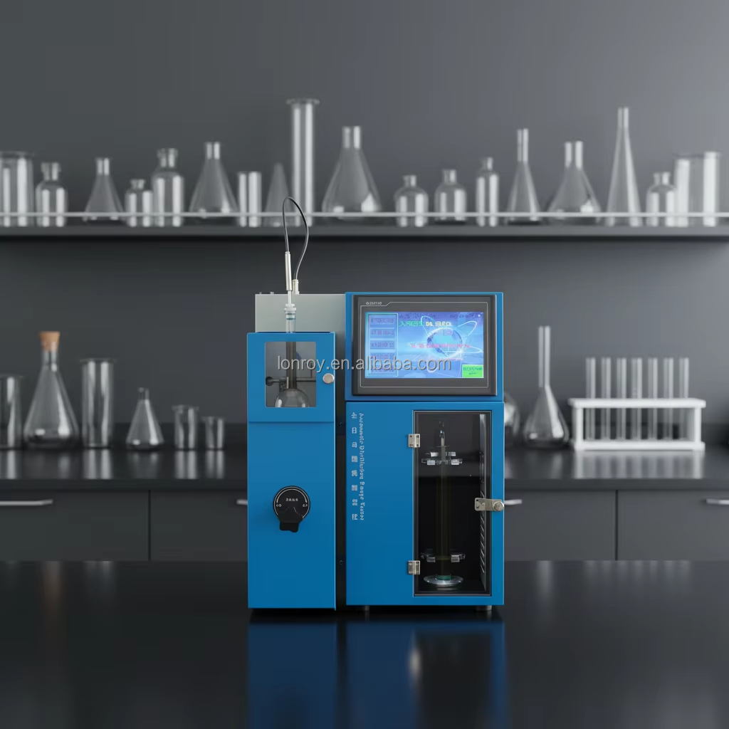 ASTM D86 ASTM D850 Fully Automatic Distillation Boiling Point Determination Instrument Oil Distillation Boiling Range Analyzer