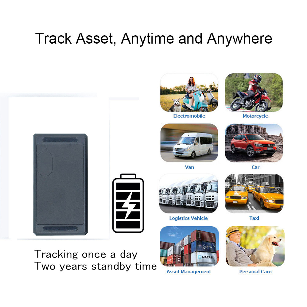 Personal Magnetic 4G GPS Tracker Shedding Alarm 2800mAh Real Time GPS Tracker