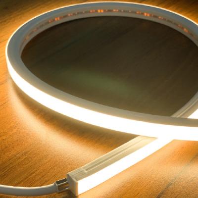 luz de néon conduzida flexível da corda 2700K branco morno superior da curvatura 10W de 12mm x de 12mm