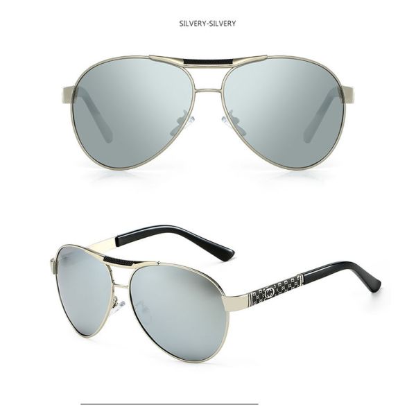 Round Mens Luxury Sunglasses BSCI Polarized Outdoor Sports Men Driving