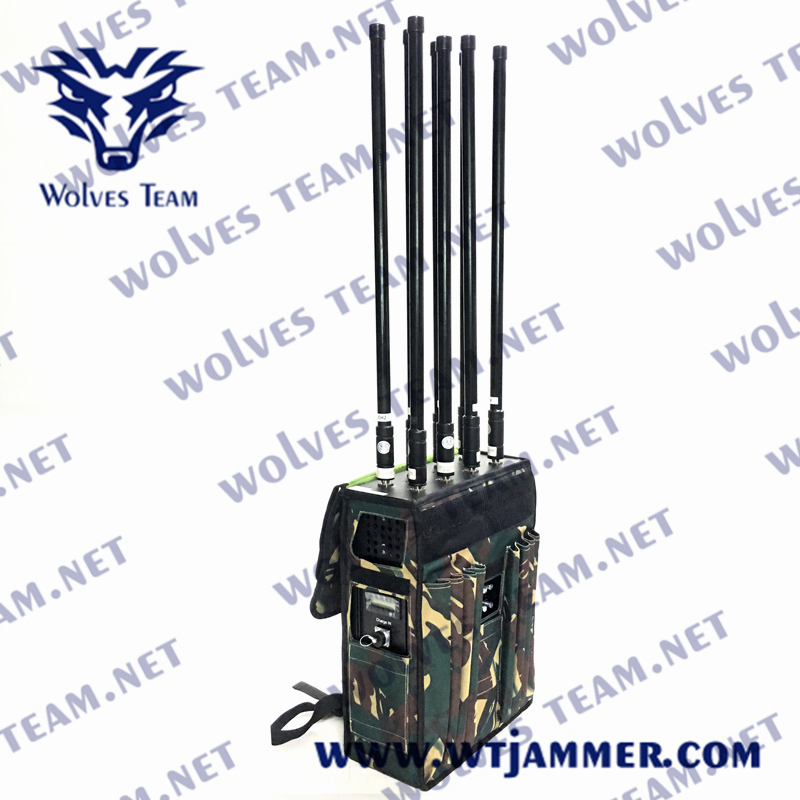 120 ватт укладывают рюкзак камуфлирование 894MHz терроризма CDMA Jammer сигнала анти-