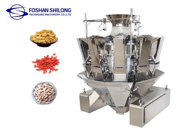 AC220V 10 Head Multi Head Combination Weigher 10g To 2000g Quantitative