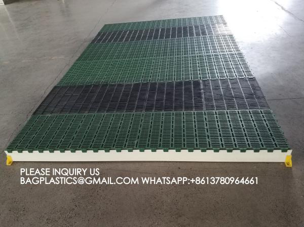 600*600mm Plastic Slats Blind Floor For Pig Farrowing Crate Equipment automatic pig injection