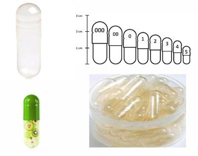 A medicina coloriu o gel vazio vegetal encerra cápsulas Hydroxypropyl do Methylcellulose