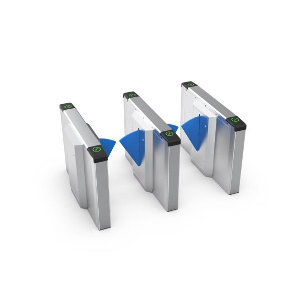 SUS201 Swing Turnstiles Anti Pinch Anti Tailgating Access Control Turnstile Gate With Card Reader