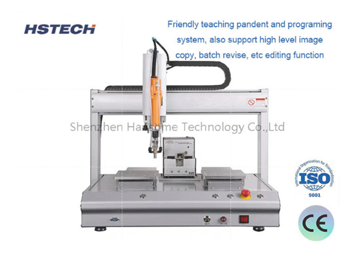 Высокоточная винтовая крепежная машина с рабочим столом и поддержкой документа CAD