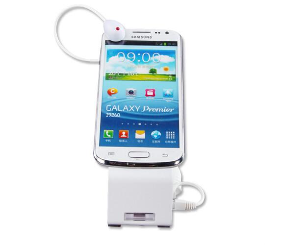 Smartphone anti-theft charging security alarming display stand-1497st