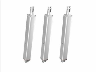 Actuador linear em linha de alumínio 3000N 12VDC para claraboia de janela