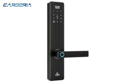 Three Color Electronic Smart Door Lock , Good Appearance Biometric Digital Door Lock