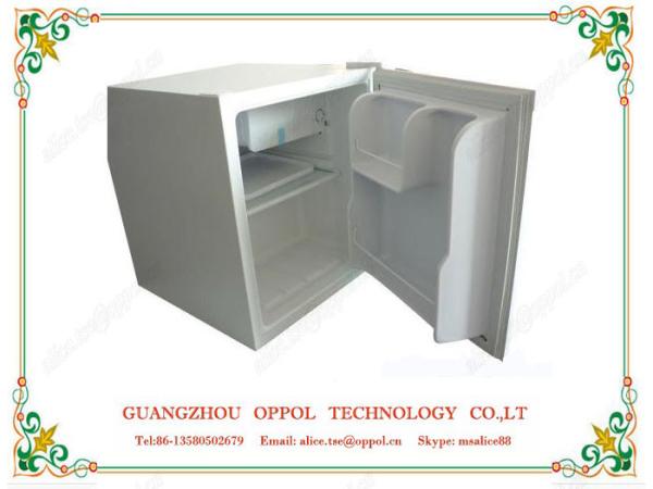 OP-605 White Color Hotel Refrigerator Mini Size OEM Accepted Freezer