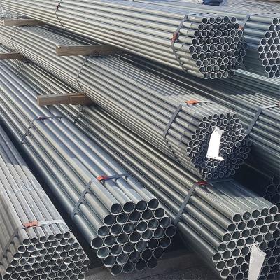 Anti Corrosion Galvanized Round Tubing , Straight Welded Pipe For Construction