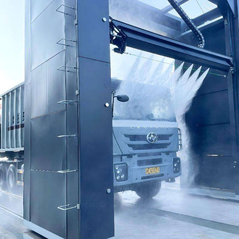 Commercial Automatic Bus Wash Machine Customized For Fleet Maintenance