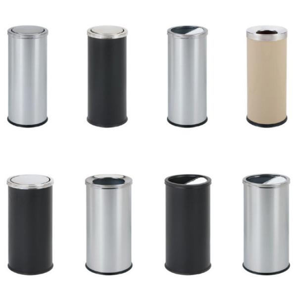 Double Layer Recycling Trash Garbage Can Waste Bin Bin Stainless Steel Trash Can with Inner Bucket