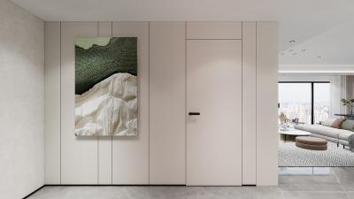 Durable Cream Interior Metal Wall Panels For Environmental Benefits Easy To Clean
