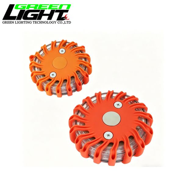 IP68 Magnetic LED Beacon Indicator Light Rechargeable Multi-Color Flashing Warning Signal Lamp DC5V Li-ion