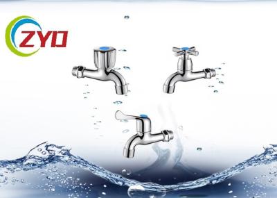 Home Bathroom Polo Bibcock Taps Anti Corrosion Brass 57 / 59 Body Material