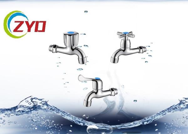 Home Bathroom Polo Bibcock Taps Anti Corrosion Brass 57 / 59 Body Material